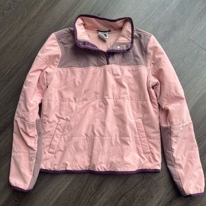 The North Face Pink/Mauve Fleece Sweater Pullover